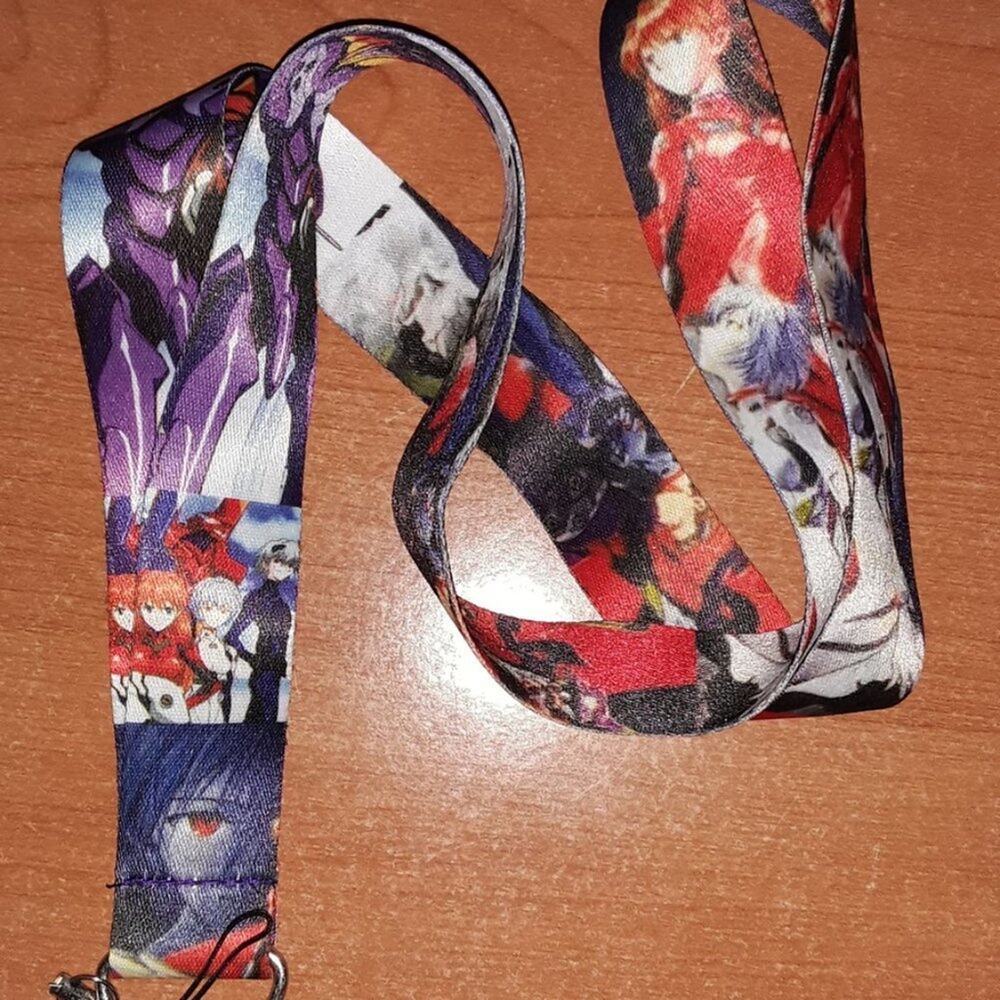 Japanese Anime Neon Evangelion Genesis Lanyard